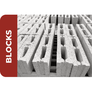Machine-Pressed  Concrete Blocks